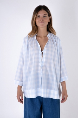 OVER SHIRT IN CHECK COTTON MUE logo