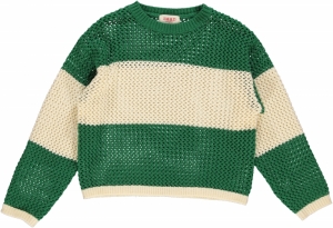 KNITTED TOP 66 GREEN