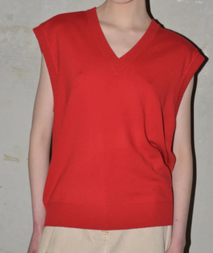 DEBARDEUR LIPSTICK RED