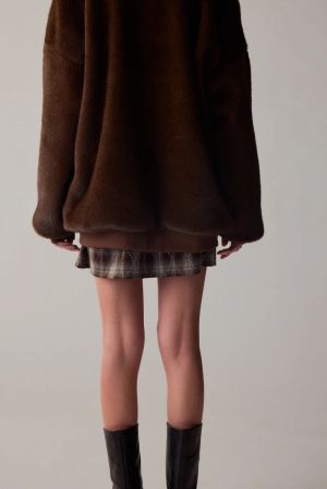 FAKE FUR CARDIGAN 160
